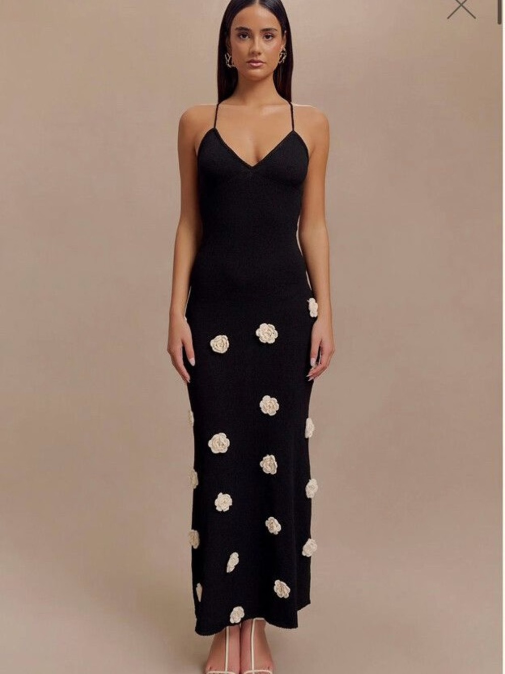 Meshki Suki Dress - Black/White